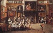 Frans Francken II, Supper at the House of Burgomaster Rockox